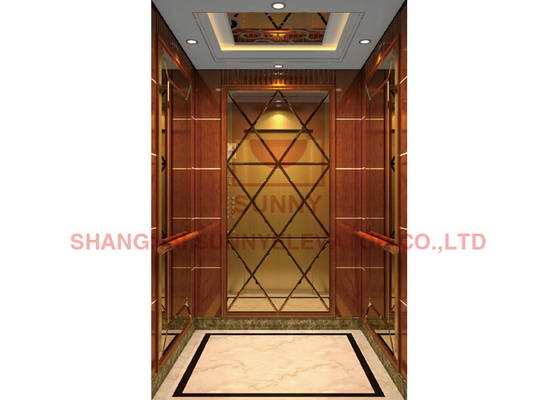 ascensore di lusso dell'elevatore della villa di 500mm Pit Depth Residential Home Elevators