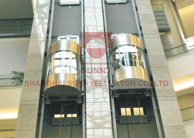 Elevatore facente un giro turistico dell'appartamento panoramico dell'elevatore dell'acciaio inossidabile per il passeggero
