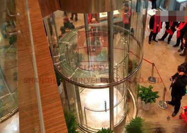 gli elevatori circolari dell'ascensore panoramico di vetro 1350kg con l'iso del CE hanno approvato