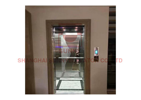 ascensore domestico dell'elevatore del pavimento Gearless dell'interno della trazione LMR 3 della villa 400kg