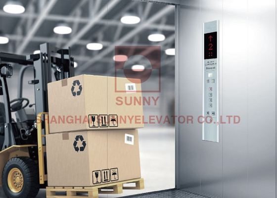 La capacità 5000KG ha dipinto l'elevatore di trasporto d'acciaio con il sistema di controllo dell'elevatore di VVVF