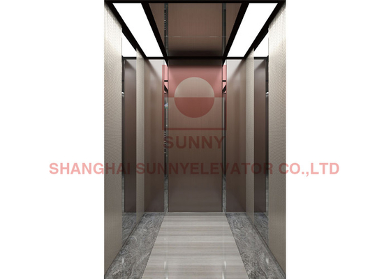 1000 kg Sala macchine dell'ascensore idraulico per passeggeri meno VVVF Sistema di controllo dell'ascensore