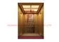 Elevatori domestici residenziali commerciali di legno Rose Gold della linea sottile 2.0m/S dell'impiallacciatura