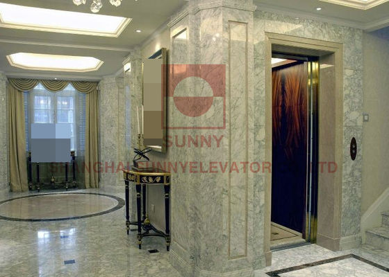 acciaio inossidabile 304 degli elevatori domestici residenziali della villa di 400kg 0.5m/S