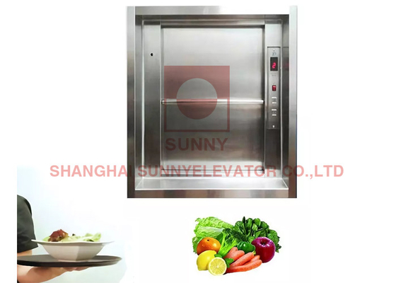 100kg Mini Dumbwaiter Elevator Food Lift per il trasferimento materiale del carico