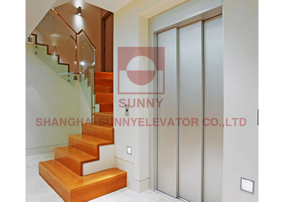 gli elevatori domestici esteriori 0.5m/S quadrano l'elevatore di Obervation di vetro per un hotel di 6 persone