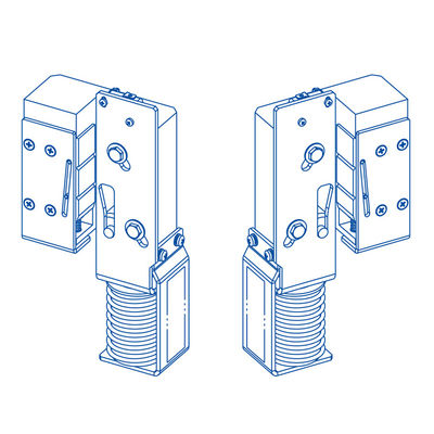 9/10mm Larghezza delle guide di sicurezza elettroniche per ascensori