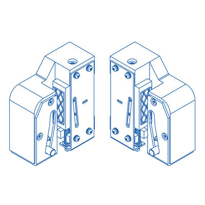 575-2800Kg P+Q ascensore Progressive Safety Gear Lift ricambi