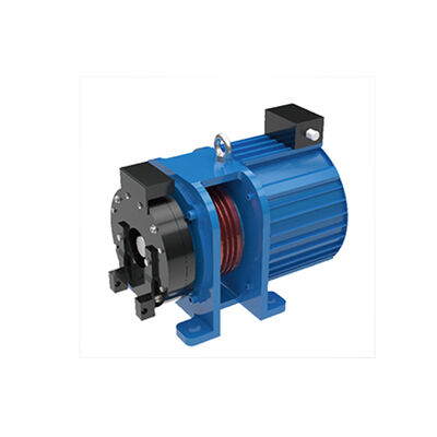 0.4~0.6m/s Macchina di trazione per ascensore con carico di 320-450KG e tensione nominale DC110V