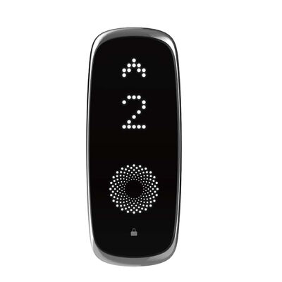 LOP per ascensore montato a parete con display a matrice di punti in vetro temperato per pezzi di ricambio per ascensori