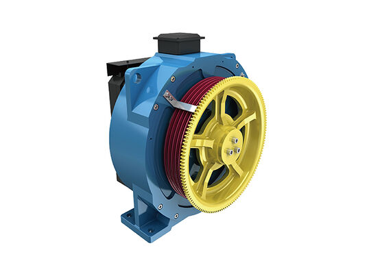Macchine di trazione della serie standard per ascensori passeggeri con DC110V,2*1.5A