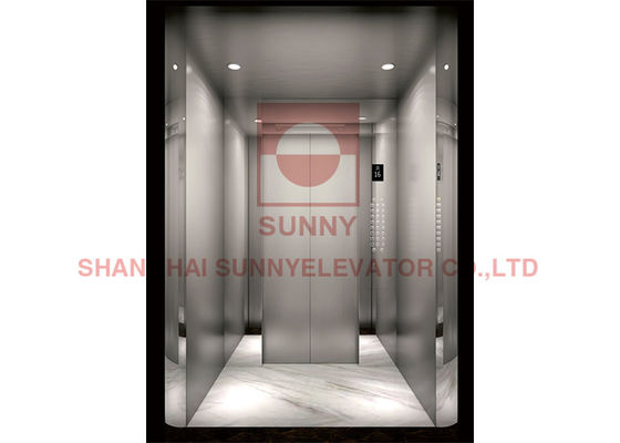 SS304 elevatore domestico di vetro residenziale dell'ascensore di osservazione 400kg 0.4m/S