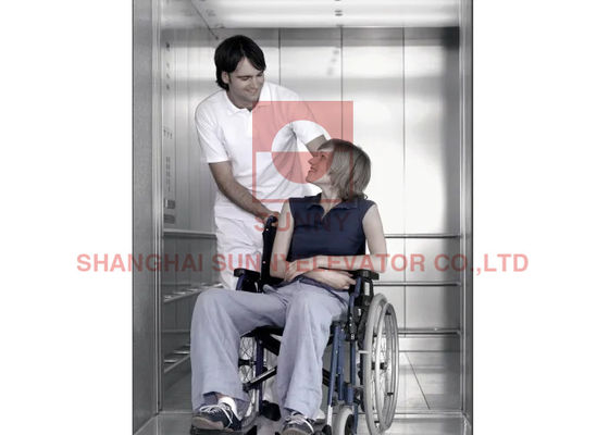 Azionamento sincrono a magnete permanente del passeggero dell'elevatore medico intelligente dell'ospedale