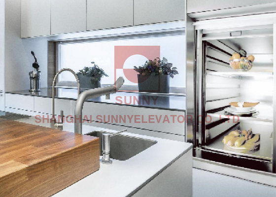 Cucina della porta del Governo dell'elevatore del Dumbwaiter di Powerlift della finestra di acciaio inossidabile 304