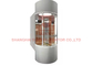 Elevatore panoramico di vetro del passeggero di VVVF con il dispositivo 1,0 di decelerazione - 2.0m/s