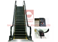 0,5 m / s Sistema di trazione con ingranaggi CA per scale mobili del centro commerciale in acciaio inossidabile