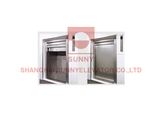 100-500kg Risparmio di spazio Ristorante cibo Dumbwaiter ascensore in acciaio inossidabile