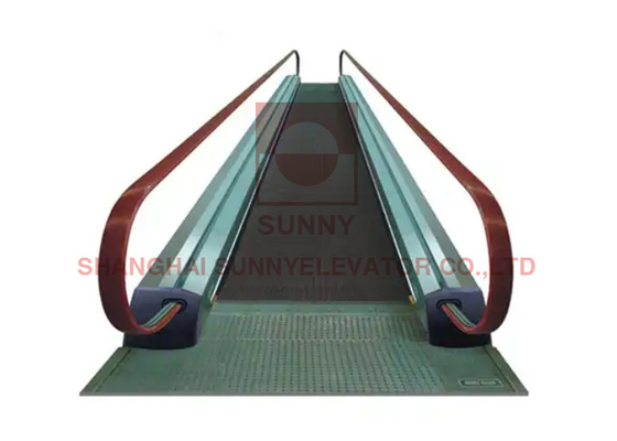 0.5m/S Escalator & Moving Walkway con sistema di risparmio energetico in acciaio inossidabile / alluminio