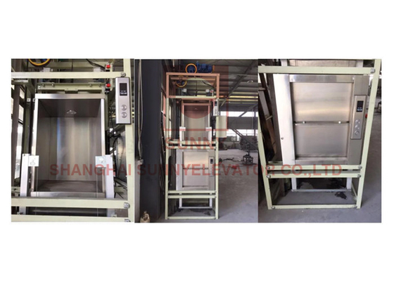 Hotel Cucina Dumbwaiter elettrico Servizio ascensore Piccolo ascensore di carico per il cibo
