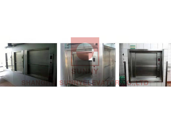 100~500kg Ristorante Cucina Cibo Dumbwaiter Lift Feight Ascensore Ascensore Per Hotel