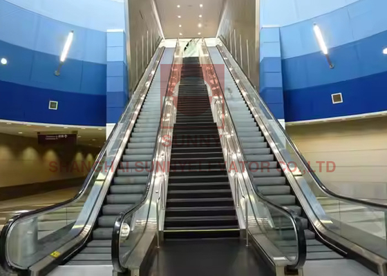 Altezza di marcia 3000 mm Escalator per centri commerciali SN-VF800/0.5-30 con peso netto di 118KN