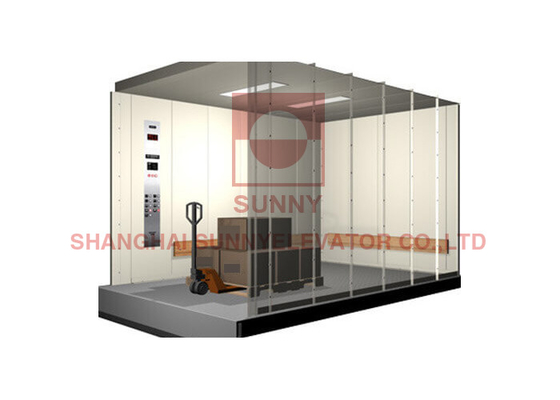 1350KG Standard Design Verniciato Acciaio Hairline Goods Lift Cargo Ascensore Con ARD