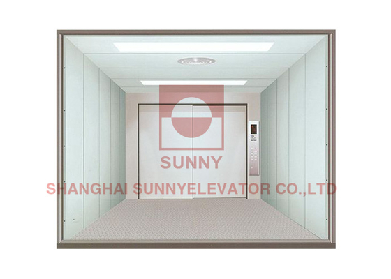 1350KG Standard Design Verniciato Acciaio Hairline Goods Lift Cargo Ascensore Con ARD
