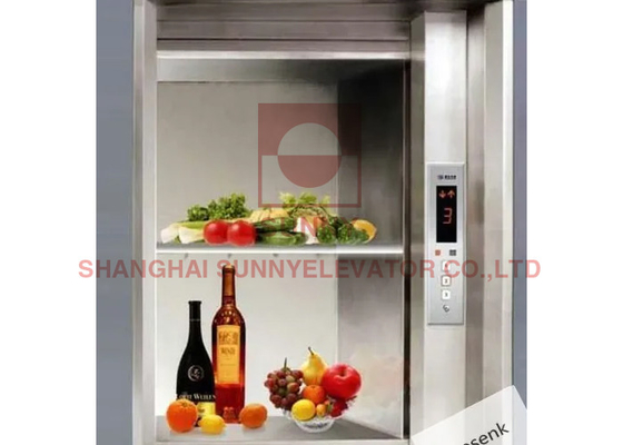 0.4M/S Safety Compact Dumbwaiter Elevator per ristoranti e cucine