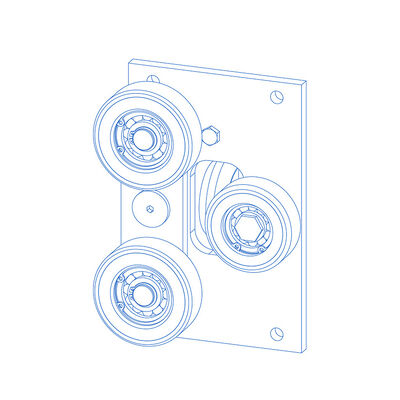 Scarpe da cucciolo per ascensore con materiale PU