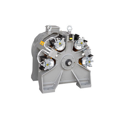 Macchina di trazione integrata per ascensori ad alta velocità a doppio supporto con indice di efficienza energetica di classe 1