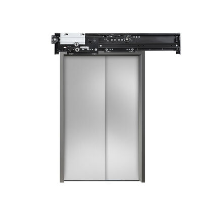 ≤ DC110V Voltaggio 2-Leafs Side Opening Fireproof Type Landing Door Device per ascensore