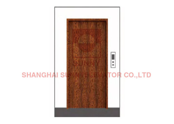 Sistema di controllo VVVF ascensori passeggeri con piastra in acciaio decorativo a grano di legno