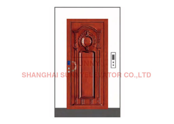 Sistema di controllo VVVF ascensori passeggeri con piastra in acciaio decorativo a grano di legno