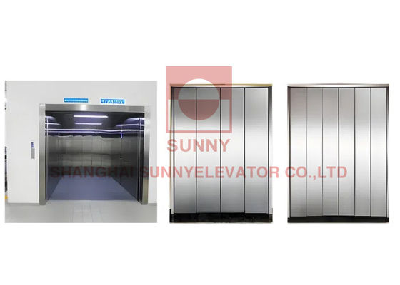 0.25~1.0m/S Parcheggio auto Auto ascensore ascensore apparecchiature di sollevamento ascensori merci