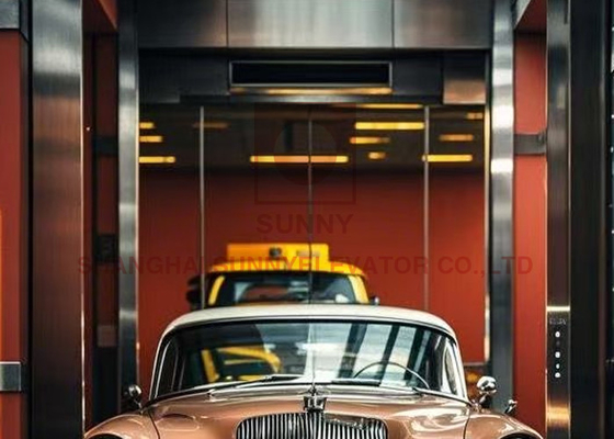 Ascensore per auto personalizzabile per edifici residenziali con carico di 1000 kg e velocità di 0,5 m/s