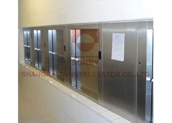 Specchio che incide l'elevatore portatile elegante dell'ascensore del Dumbwaiter di 750lbs VVVF