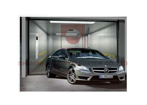 Ascensore dell'elevatore dell'automobile di acciaio inossidabile del pavimento 3000kg 0.25m/S Roomless del granito