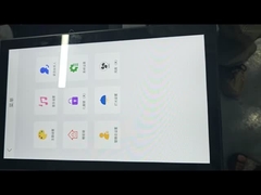 Controllo VVVF 1000Kg specchio in acciaio inossidabile ascensore ospedaliero con luce a LED